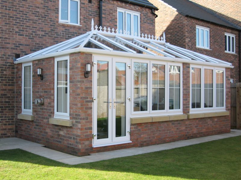 Orangery with french door