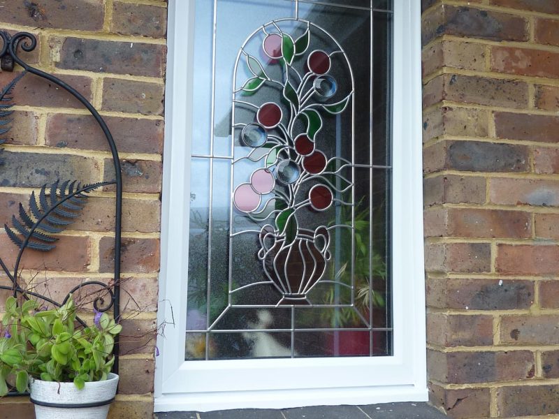 Decorative glass glazing discount